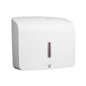 Distributeur d'essuie-tout blanc/gris 300 feuilles avec clé - Deluxe | Tecom Distributeur d'essuie-tout blanc/gris 300 feuilles avec clé - Deluxe | Tecom