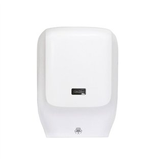 Sèche-mains électrique avec capteur 800 W blanc/gris - Deluxe | Tecom