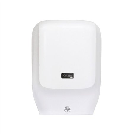 Sèche-mains électrique avec capteur 800 W blanc/gris - Deluxe | Tecom