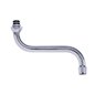 Bec d'évier en S avec raccord 3/4″×18 mm 160 mm | Tecom Bec d'évier en S avec raccord 3/4″×18 mm 160 mm | Tecom