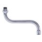 Bec d'évier en S chromé 3/4″×18 mm 200 mm | Tecom Bec d'évier en S chromé 3/4″×18 mm 200 mm | Tecom