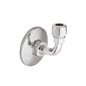 Coude de sous-bassin orientable à 90° et coude extractible 1/2"×3/8"×10 cm | Tecom Coude de sous-bassin orientable à 90° et coude extractible 1/2"×3/8"×10 cm | Tecom