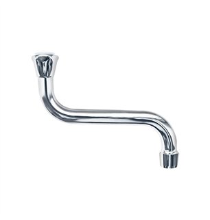 Bec universel S pour évier avec siège plat 3/4" 160 mm | Tecom