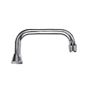 Bec universel en U pour évier avec siège plat 3/4" 200 mm | Tecom