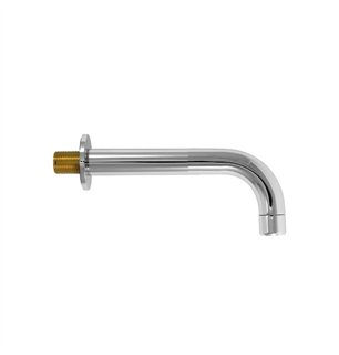 Prise murale chromée 65×90 mm | Tecom