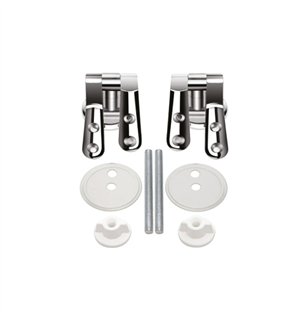 Charnières universelles pour abattants de toilettes | Tecom