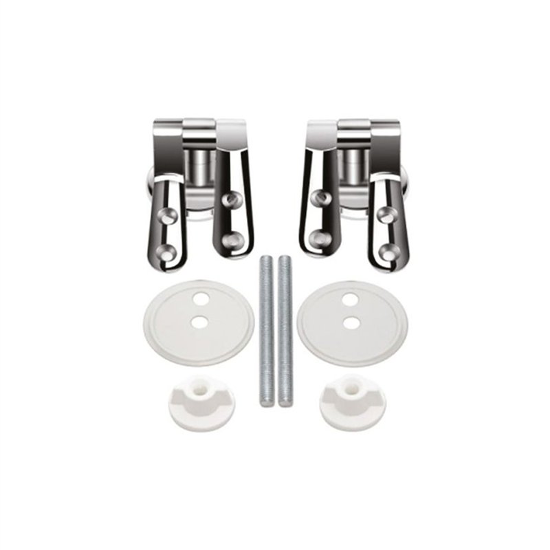 Charnières universelles pour abattants de toilettes | Tecom Charnières universelles pour abattants de toilettes | Tecom
