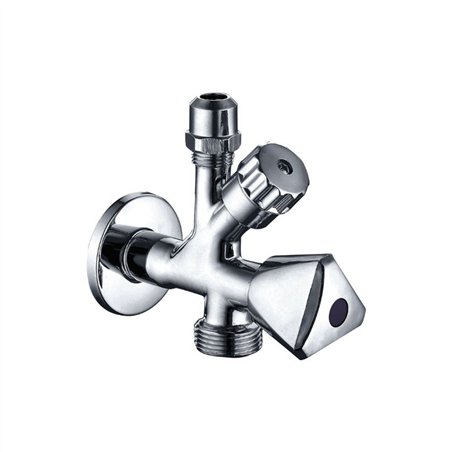 Robinet combiné chromé 1/2"×10×3/4" | Tecom