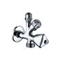 Robinet combiné chromé 1/2"×10×3/4" | Tecom Robinet combiné chromé 1/2"×10×3/4" | Tecom