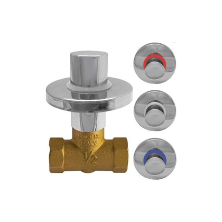 Robinet encastré minimal | Tecom
