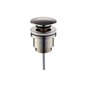 Vidange universelle ronde en acier inoxydable brossé click clack 1"1/4 | Tecom Vidange universelle ronde en acier inoxydable brossé click clack 1"1/4 | Tecom