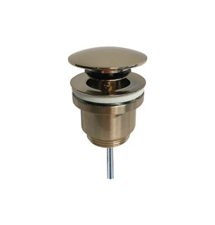 Drainage universel rond click clack bronze 1"1/4 | Tecom