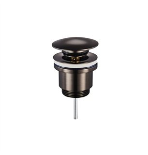 Drainage universel rond en métal pour pistolet click clack 1"1/4 | Tecom