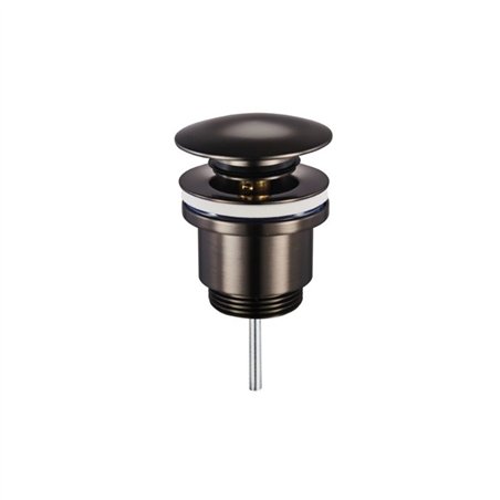 Drainage universel rond en métal pour pistolet click clack 1"1/4 | Tecom