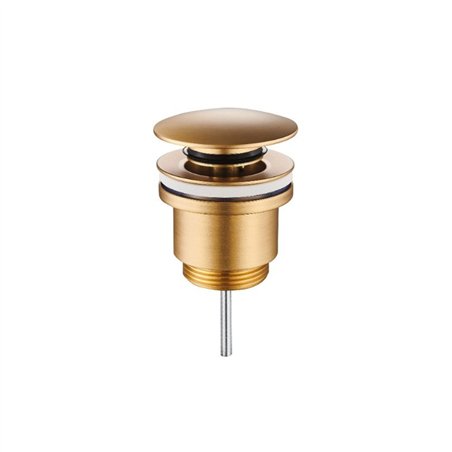 Drainage universel doux doré rond click clack 1"1/4 | Tecom