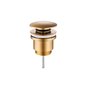 Drainage universel doux doré rond click clack 1"1/4 | Tecom Drainage universel doux doré rond click clack 1"1/4 | Tecom
