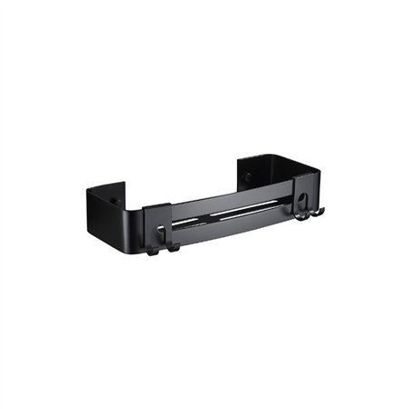 Support en aluminium noir mat | Tecom