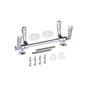 Paire de charnières fixes pour sièges de toilettes avec barre de fixation | Tecom Paire de charnières fixes pour sièges de toilettes avec barre de fixation | Tecom