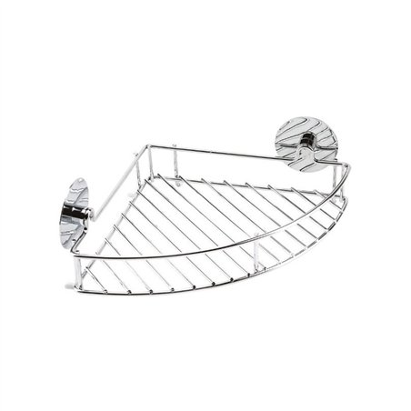 Coin douche en acier inoxydable chromé - Giada | Tecom