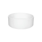 Lavabo rond en granit avec plan de travail Ø36 cm blanc albâtre - Delia Lavabo rond en granit avec plan de travail Ø36 cm blanc albâtre - Delia