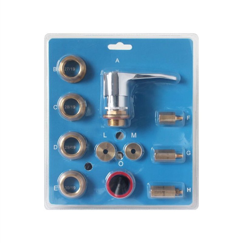Kit vis de fixation rapide universelle Ø27-30 mm | Tecom Kit vis de fixation rapide universelle Ø27-30 mm | Tecom