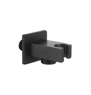 Prise d'eau Hermes avec support en laiton noir mat M 1/2 x 1/2 | Tecom