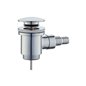 Raccord universel chromé 1"1/4 | Tecom click clack washer connection Raccord universel chromé 1"1/4 | Tecom click clack washer connection