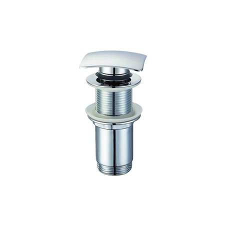Vidange haute carrée click clack sans trop-plein 1"1/4 | Tecom