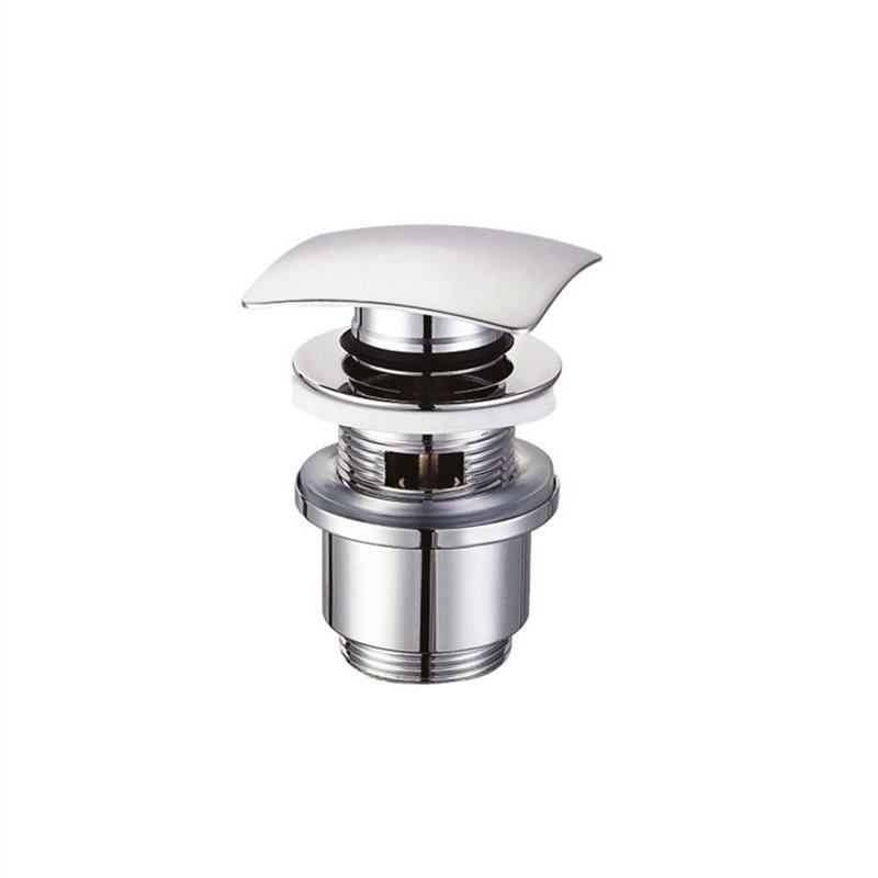Vidange basse carrée click clack avec trop-plein 1"1/4 | Tecom Vidange basse carrée click clack avec trop-plein 1"1/4 | Tecom
