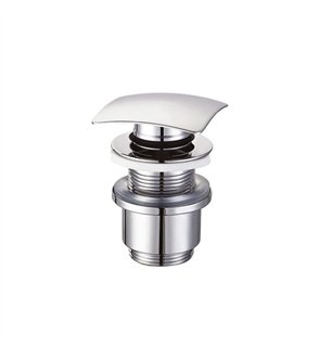 Vidange basse carrée click clack sans trop-plein 1"1/4 | Tecom