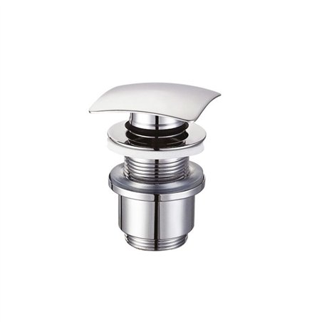 Vidange basse carrée click clack sans trop-plein 1"1/4 | Tecom