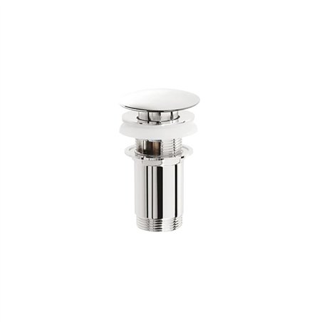 Vidange haute ronde click clack avec trop-plein 1"1/4 | Tecom