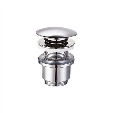 Vidange basse ronde click clack sans trop-plein 1"1/4 | Tecom