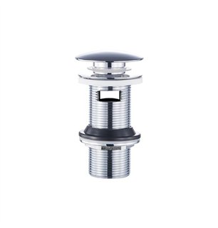 Bonde ronde clic clac H 100 avec trop-plein 1"1/4 | Tecom