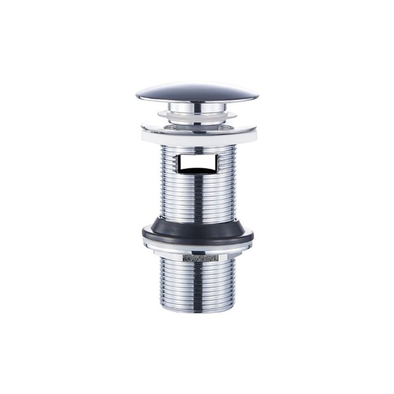 Bonde ronde clic clac H 100 avec trop-plein 1"1/4 | Tecom Bonde ronde clic clac H 100 avec trop-plein 1"1/4 | Tecom