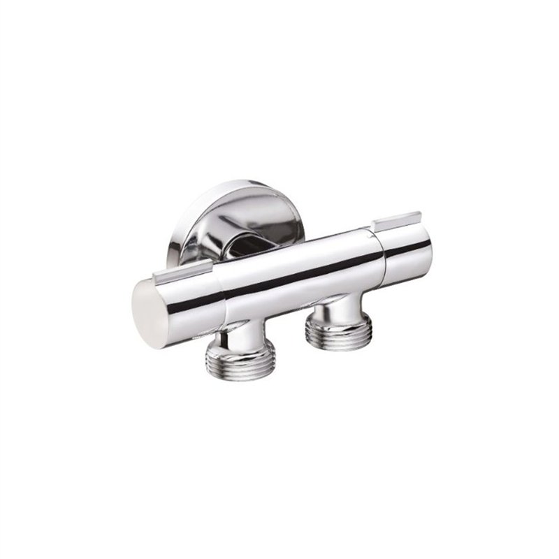 Robinet de machine à laver double Ego 1/2"×3/4" | Tecom Robinet de machine à laver double Ego 1/2"×3/4" | Tecom