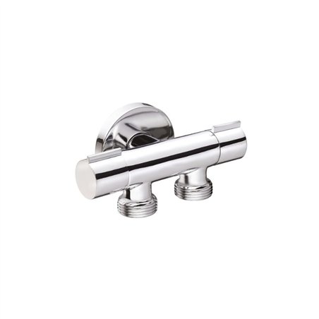 Robinet de machine à laver double Ego 1/2"×3/4" | Tecom