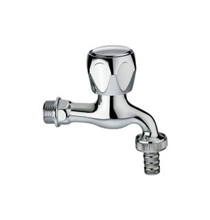 Robinet à poignée chromée 1/2" Tecom