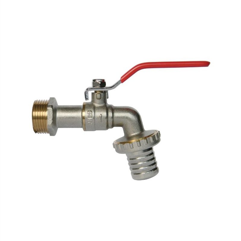 Robinet à boisseau sphérique monté sur tuyau 1" | Tecom Robinet à boisseau sphérique monté sur tuyau 1" | Tecom