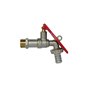 Robinet à boisseau sphérique avec orifice 1/2" | Tecom Robinet à boisseau sphérique avec orifice 1/2" | Tecom