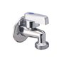 Robinet à boisseau sphérique de luxe pour machine à laver, poignée en métal chromé 1/2"×3/4" | Tecom Robinet à boisseau sphérique de luxe pour machine à laver, poignée en métal chromé 1/2"×3/4" | Tecom