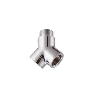 Connecteur en Y chromé F.F. 1/2″×M. 1/2″ | Tecom