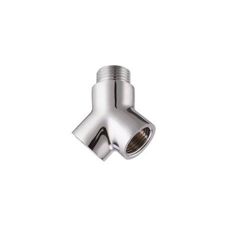 Connecteur en Y chromé F.F. 1/2″×M. 1/2″ | Tecom