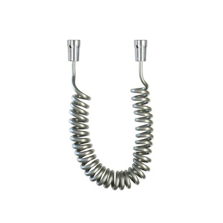 Tuyau de douche en spirale extensible jusqu'à 300 cm PVC F.F. 1/2" | Tecom