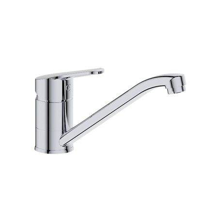 Mitigeur d'évier bec bas Ø40 mm Raccord 3/8" - Intemporel | Tecom