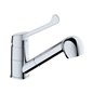 Mitigeur d'évier levier clinique douche extractible 2 jets - Timeless | Tecom Mitigeur d'évier levier clinique douche extractible 2 jets - Timeless | Tecom