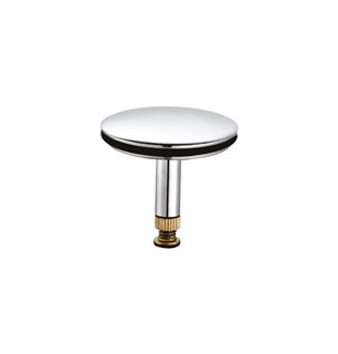 Bouchon de remplissage de baignoire chromé Ø 42.5 | Tecom