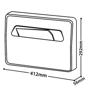 Distributeur de papier toilette - Deluxe | Tecom