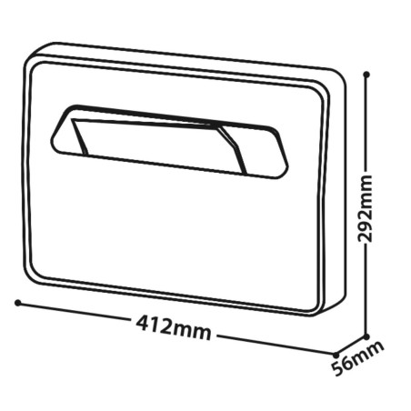 Distributeur de papier toilette - Deluxe | Tecom