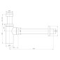 Siphon de meuble rond haut bronze 1"1/4 | Tecom Siphon de meuble rond haut bronze 1"1/4 | Tecom